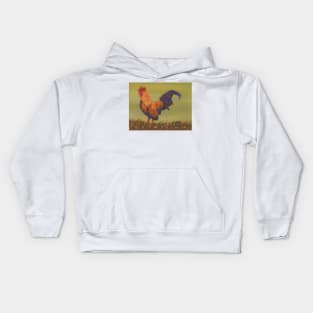 Cute Rooster Kids Hoodie